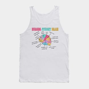 Nursing Student Brain, Nursing School, For Work RN, Nurse Life, Registered Nurse Tank Top